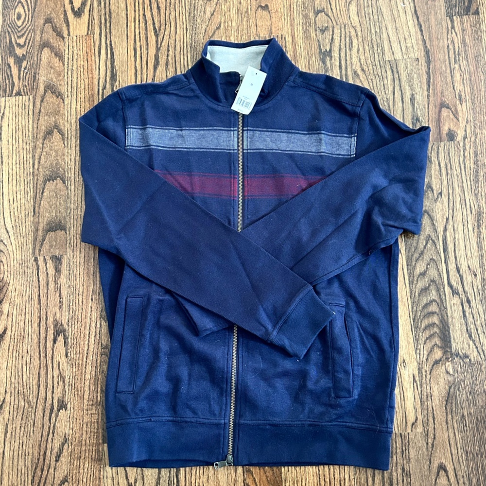 NWT Banana Republic Men Zip up Size medium